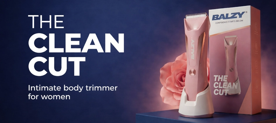 BALZY launches The Clean Cut: first trimmer for women